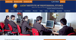 Desktop Screenshot of luckyinstitute.org